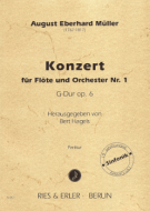 Flötenkonzert G-Dur op. 6 