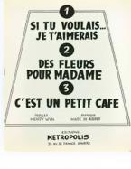 Des fleurs pour madame 