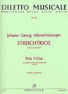 Trio F-Dur Op. 9/3 