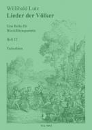 Lieder der Völker, Blockflötenquartette, Heft 12 