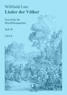 Lieder der Völker, Blockflötenquartette, Heft 20 