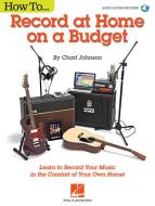 How To Record At Home On A Budget 