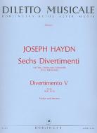 Divertimento V A-Dur Ohb. IV:10 