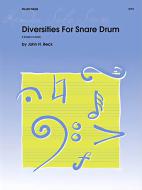 Diversities for Snare Drum 