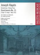 Streichtrio Nr. 25 C-Dur Hob. V:C3 