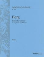 Sieben frühe Lieder 