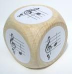 Notenwürfel für Gitarre 