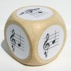 Notenwürfel für Gitarre 