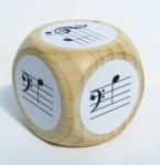 Notenwürfel für Klavier 