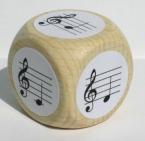 Notenwürfel für Klavier 