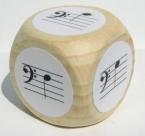 Notenwürfel für Klavier 