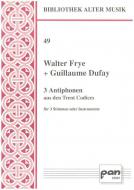 3 Antiphonen aus den Trent Codices 