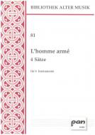 L'homme armé 4 Sätze 