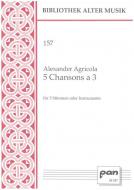 5 Chansons à 3 