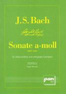 Sonate a-Moll, BWV 1020 
