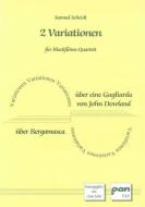 2 Variationen für Blockflöten-Quartett 