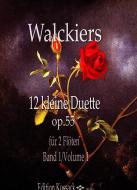 12 kleine Flötenduette op. 55 - Band 1 (Nr. 1-3) 