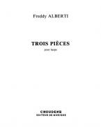 Trois Pièces Pour Harpe 