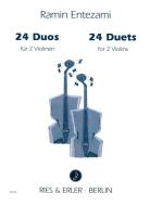 24 Duos für zwei junge Geiger 