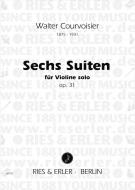 6 Suiten für Violine solo 