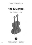 10 Spielstücke für 2 Violoncelli 