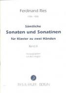 Sämtliche Sonaten und Sonatinen f. Klavier 2ms. Band II 