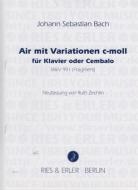 Air mit Variationen c-Moll BWV 991 