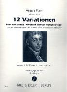12 Variationen für Klavier op. w.n. 4 
