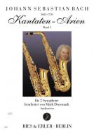 Kantatenarien für 2 Saxophone 1 