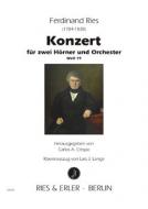 Konzert für zwei Hörner und Orchester WoO 19 