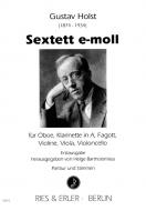 Sextett e-Moll 