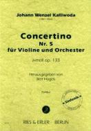 Concertino Nr. 5 a-Moll op. 133 