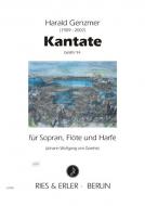 Kantate für Sopran, Flöte und Harfe GeWV 94 
