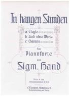 In bangen Stunden op. 15 