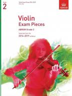 ABRSM: Violin Exam Pieces 2016 - 2019 - Grade 2 (Part) 