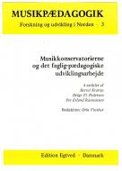 Musikkonservatorierne og det faglig-pædgoiske udviklingsarbejde 