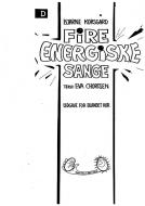 4 Energiske Sange - Version D 