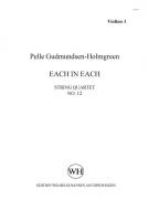 Pelle Gudmundsen-Holmgreen: String Quartet No. 12 'Each in Each' 