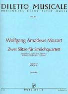 2 Sätze für Streichquartett 