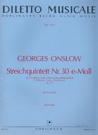 Streichquintett Nr. 30 e-Moll Op. 74 