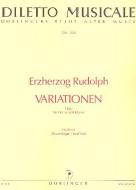Variationen F-Dur Erstdruck 