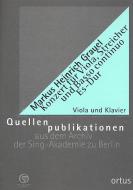 Konzert für Viola, Streicher und B.c. Es-Dur 