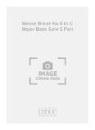Messe brève no. 5 en ut majeur 