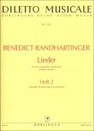 Lieder Heft 2 für mittlere Stimme und Klavier 
