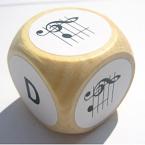 Notenwürfel für Geige 