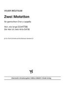 Zwei Motetten 