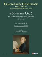 6 Sonatas Vol. 2 op. 5 H.103-108 