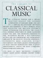 The Library Of Classical Music 