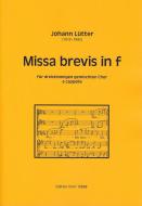 Missa brevis in f 