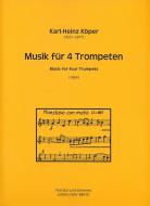 Musik für 4 Trompeten 